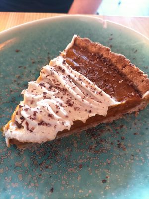 Pumpkin pie  at MIMO in Malaga