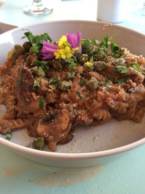 Wonderland pasta at MIMO in Malaga