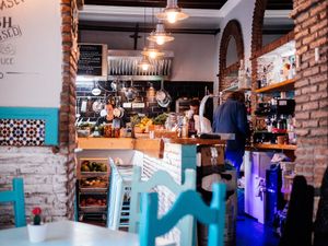 Small, cozy place that can fill up quite quickly, which makes the atmosphere even better. at MIMO in Malaga