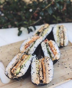 Onigirazu 🌱 at MIMO in Malaga