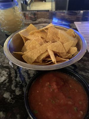 Chips and Salsa  at Plaza Azteca in Washington