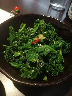 Kale at Suissi Vegan Kitchen  in Glasgow