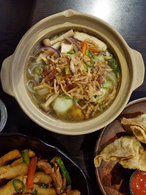 Clay pot tofu at Suissi Vegan Kitchen  in Glasgow