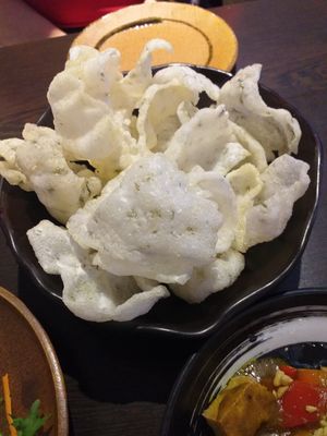 Vegan crackers! at Suissi Vegan Kitchen  in Glasgow