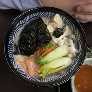 Miso Ramen #Veganuary at Suissi Vegan Kitchen  in Glasgow