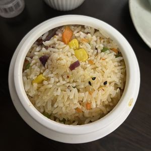 Rainbow Fried Rice #Veganuary at Suissi Vegan Kitchen  in Glasgow