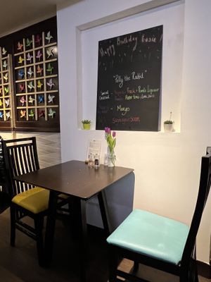 Table   at Suissi Vegan Kitchen  in Glasgow