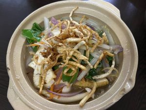 Clay pot tofu  at Suissi Vegan Kitchen  in Glasgow