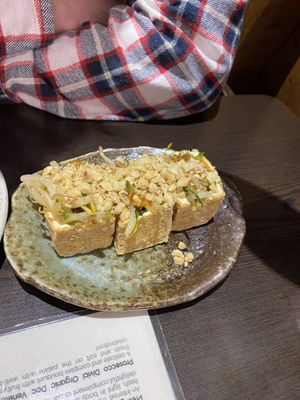 tofu parcels  at Suissi Vegan Kitchen  in Glasgow