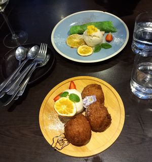 Deserts! at Suissi Vegan Kitchen  in Glasgow