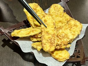 Tempeh crisps   at Suissi Vegan Kitchen  in Glasgow