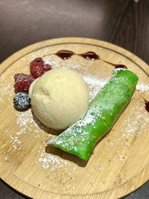 Coconut pancake   at Suissi Vegan Kitchen  in Glasgow