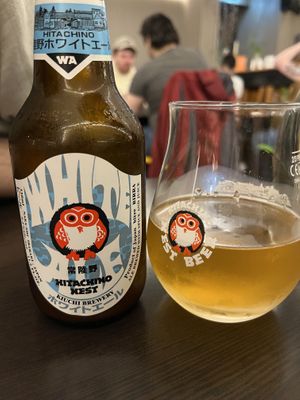 Hitachino beer  at Suissi Vegan Kitchen  in Glasgow