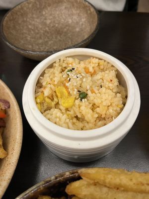 Rainbow rice 🌈  at Suissi Vegan Kitchen  in Glasgow