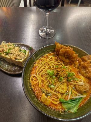 Dinner   at Suissi Vegan Kitchen  in Glasgow