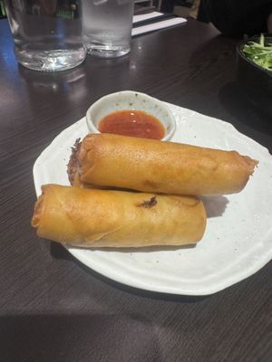 Spring rolls   at Suissi Vegan Kitchen  in Glasgow