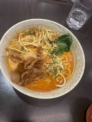 Curry ramen   at Suissi Vegan Kitchen  in Glasgow