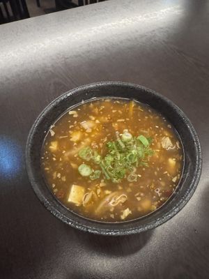 Hot & sour   at Suissi Vegan Kitchen  in Glasgow