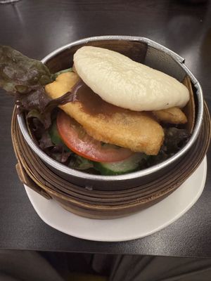 Tempeh Bao  at Suissi Vegan Kitchen  in Glasgow