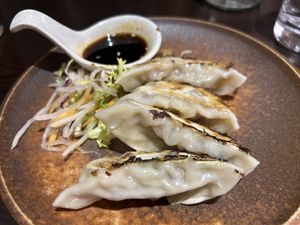 Gyoza  at Suissi Vegan Kitchen  in Glasgow