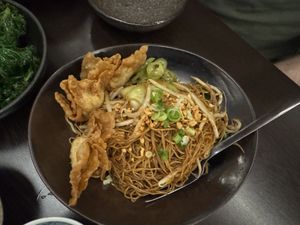 Gan Lau Mee  at Suissi Vegan Kitchen  in Glasgow