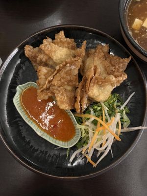 Gyozas  at Suissi Vegan Kitchen  in Glasgow