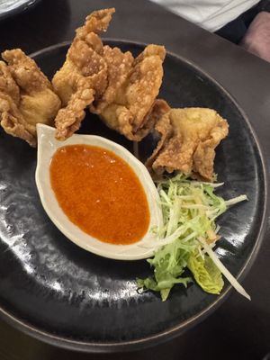 Wontons   at Suissi Vegan Kitchen  in Glasgow