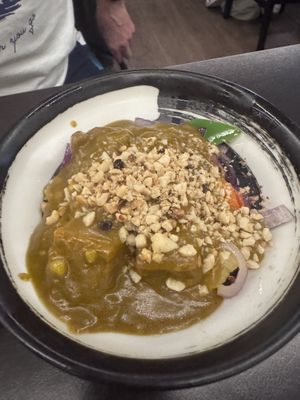 Satay tofu   at Suissi Vegan Kitchen  in Glasgow