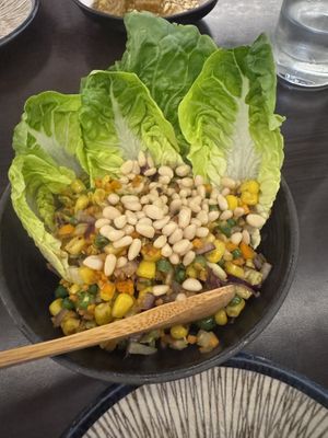 Lettuce wraps   at Suissi Vegan Kitchen  in Glasgow