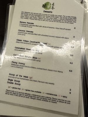 Menu   at Suissi Vegan Kitchen  in Glasgow