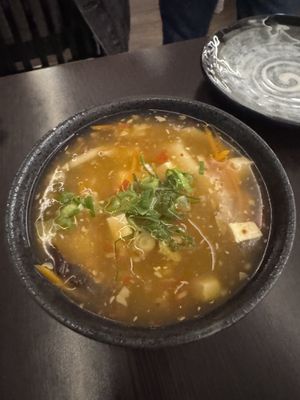 Hot & sour   at Suissi Vegan Kitchen  in Glasgow