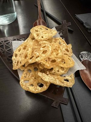 Best ever crisps! 💚 at Suissi Vegan Kitchen  in Glasgow