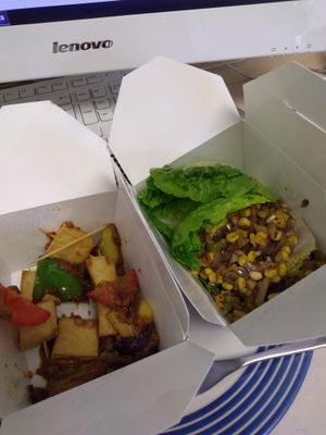 Satay Skewers
Gem Lettuce Wraps at Suissi Vegan Kitchen  in Glasgow