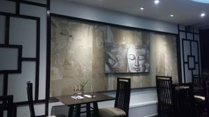 The restaurant is beautiful to the last detail. at Suissi Vegan Kitchen  in Glasgow