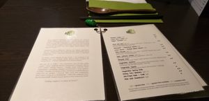 menu at Suissi Vegan Kitchen  in Glasgow