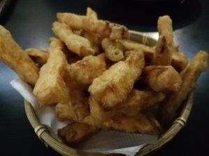 Sweet potato fries at Suissi Vegan Kitchen  in Glasgow