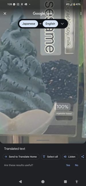 100% plant based! at Tsuru no Chaya in Nara