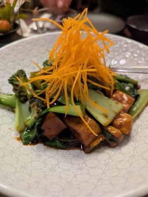 Yakitori Tofu at Taxiboat in Northcote