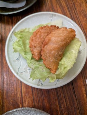 Curry Puff at Taxiboat in Northcote