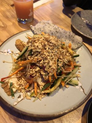 Papaya salad at SEN - taste of Asia in Loerrach