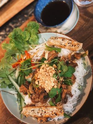 Mock Dock mit Reisnudeln  at SEN - taste of Asia in Loerrach