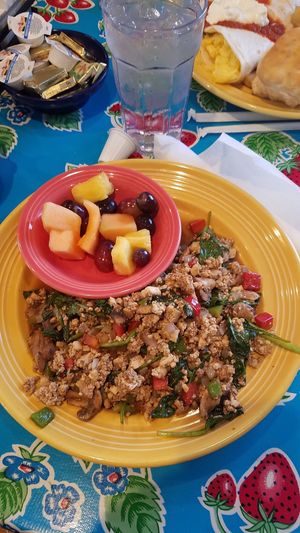 Tofu scramble at Flying Biscuit Cafe in Peachtree City