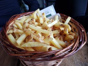 Fries at Arctic Thai & Grill in Kiruna