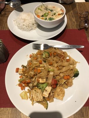 Two great options at Arctic Thai & Grill in Kiruna