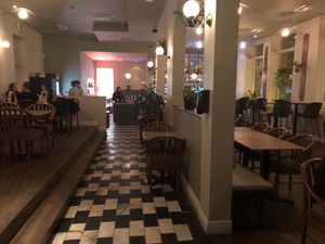 Inside at La Buvette du Centro in Sherbrooke