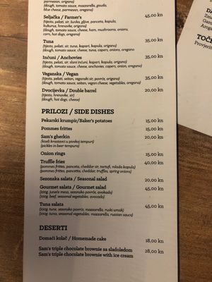 August-Vegan pizza  at Mandrill Nano Brewing in Split