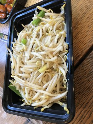 - Sautéed bean sprout   at Chun Vegetarian in Brooklyn