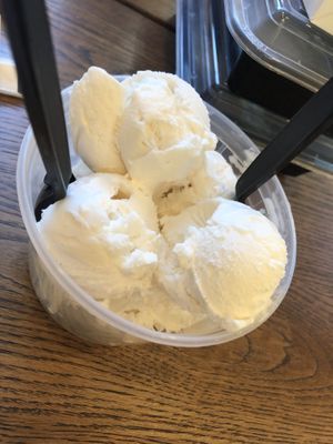 1. Soy ice cream - vanilla   at Chun Vegetarian in Brooklyn
