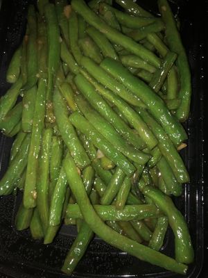 1. Sautéed string bean   at Chun Vegetarian in Brooklyn