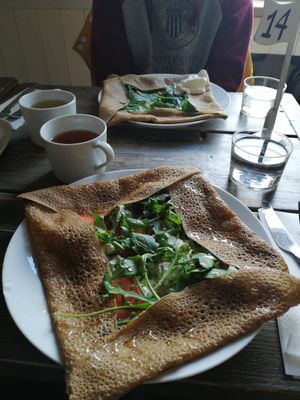 Curie Gallete at Crêperiet in Lund